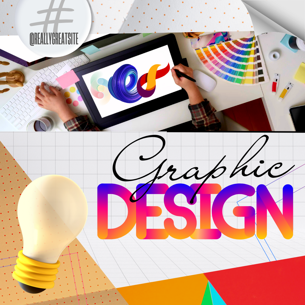 colourful design explain about graphic desingn